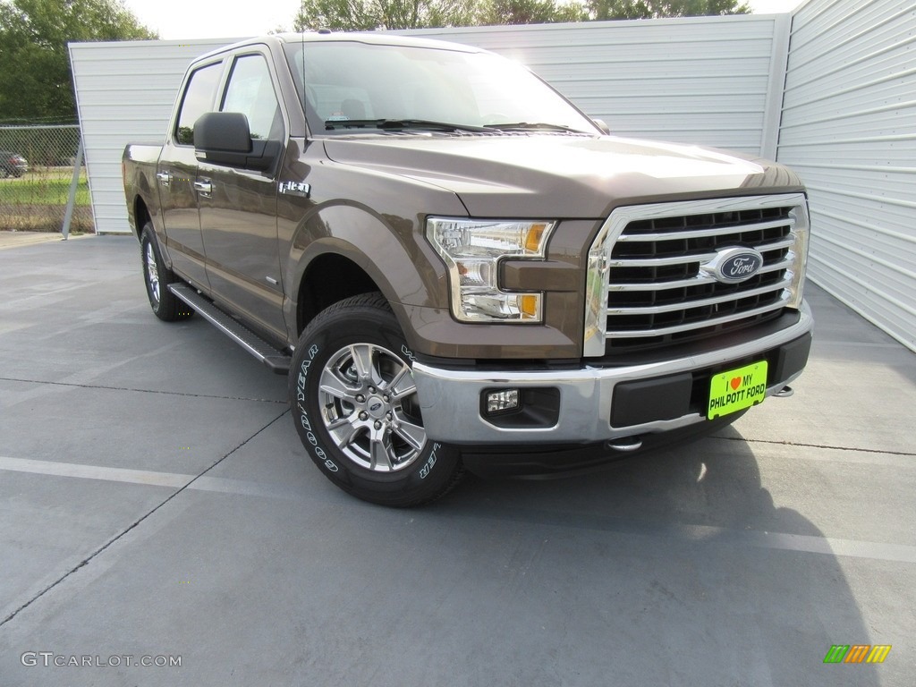 2016 F150 XLT SuperCrew 4x4 - Caribou / Medium Earth Gray photo #2