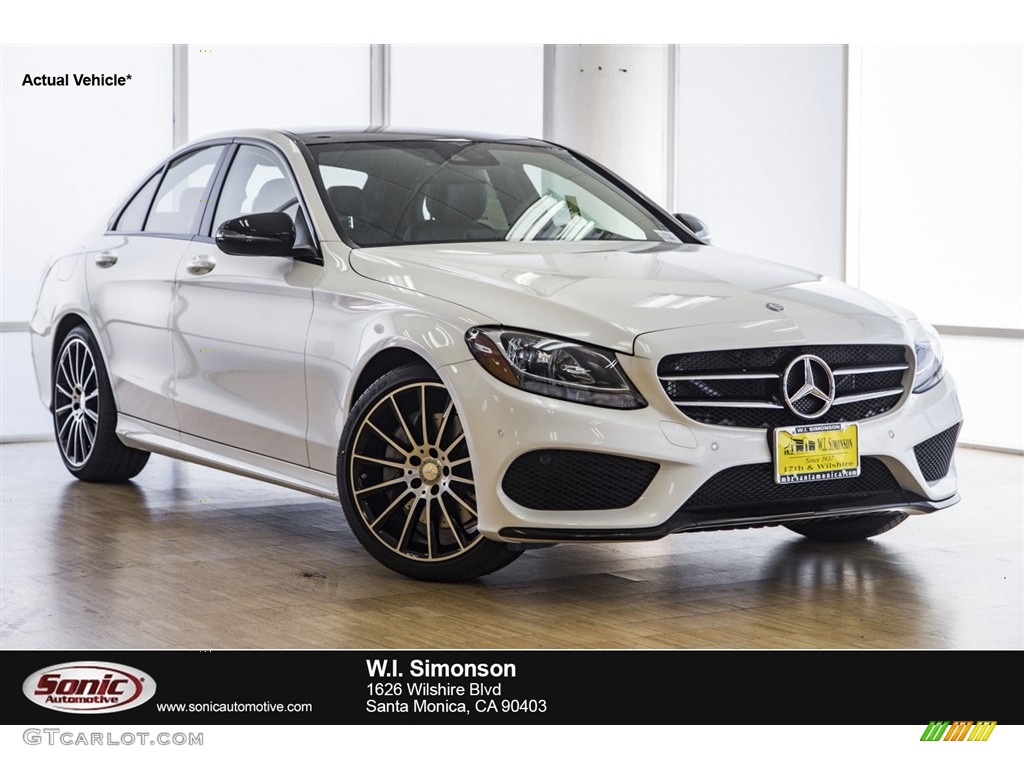 designo Diamond White Metallic Mercedes-Benz C