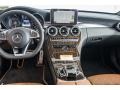 2017 Mercedes-Benz C designo Saddle Brown/Black Interior Dashboard Photo