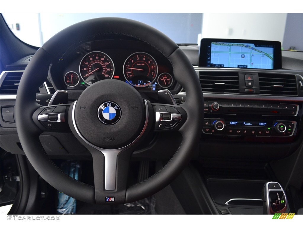 2017 BMW 3 Series 340i Sedan Coral Red Dashboard Photo #116917376