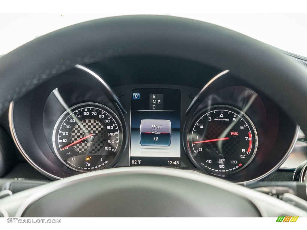 2017 Mercedes-Benz C 43 AMG 4Matic Sedan Gauges Photo #116917598