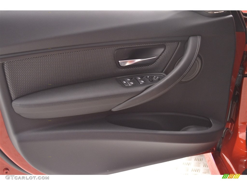 2017 BMW M3 Sedan Black Door Panel Photo #116918006