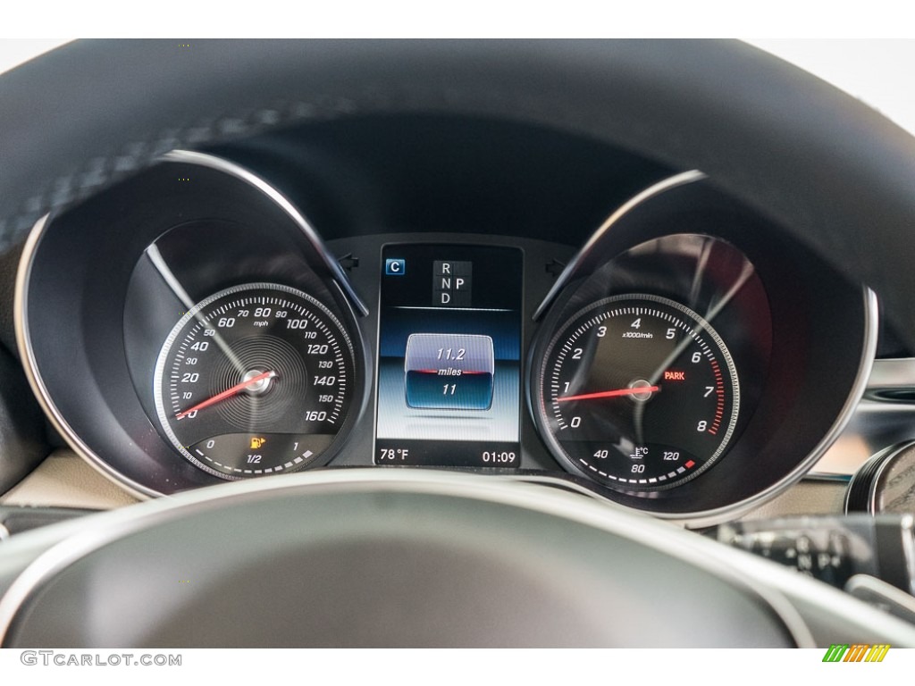 2017 Mercedes-Benz C 300 Cabriolet Gauges Photo #116918186