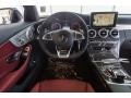 Cranberry Red/Black Dashboard Photo for 2017 Mercedes-Benz C #116918333