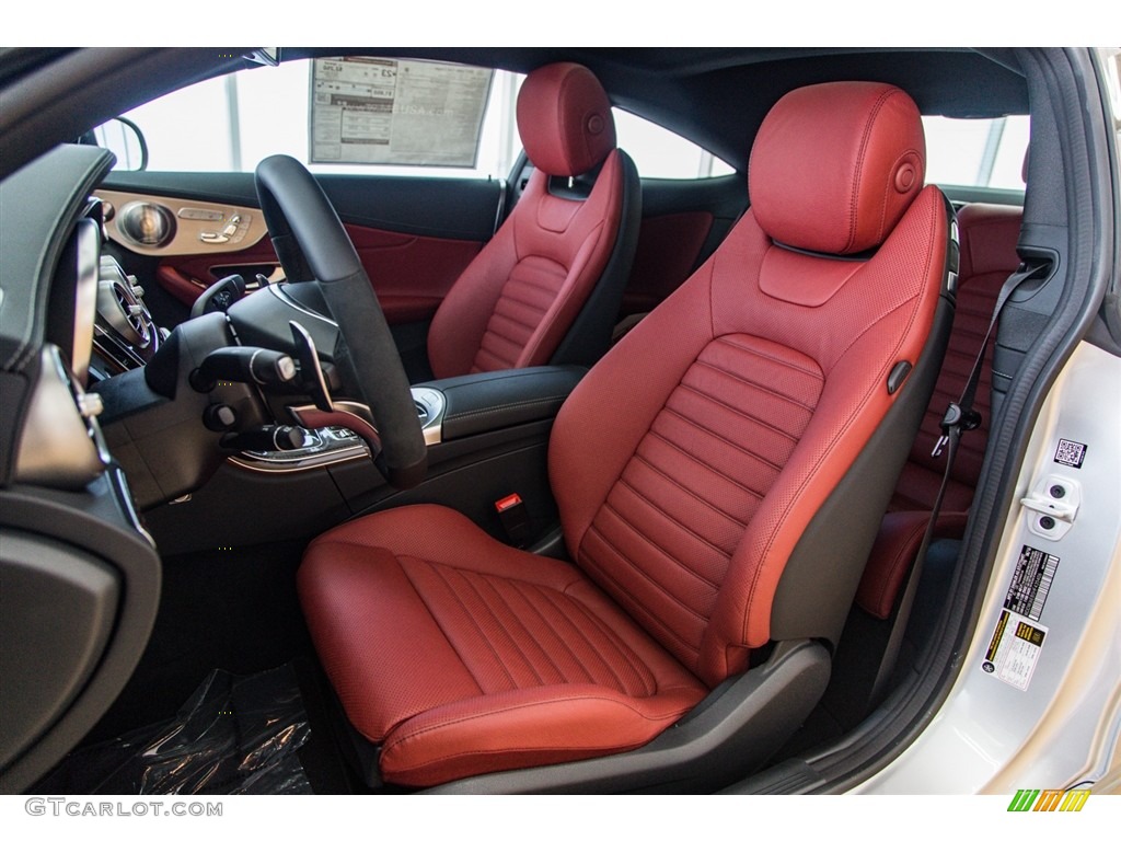 Cranberry Red/Black Interior 2017 Mercedes-Benz C 43 AMG 4Matic Coupe Photo #116918363