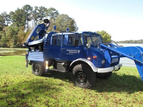 1977 Mercedes-Benz Unimog 416/U1100 Riot Recovery Vehicle Data, Info and Specs