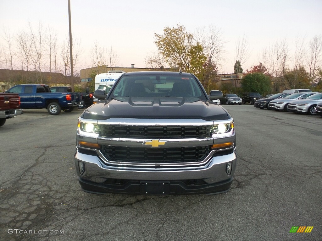 2017 Silverado 1500 LT Double Cab 4x4 - Black / Jet Black photo #2