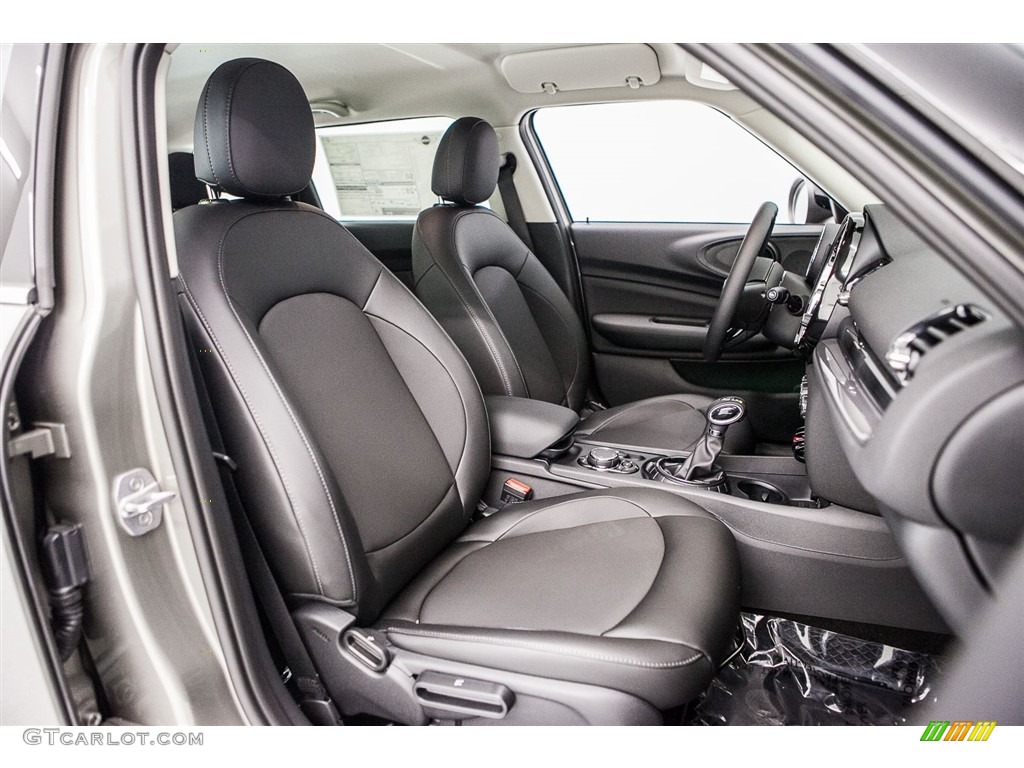 Carbon Black Interior 2017 Mini Clubman Cooper Photo #116919998