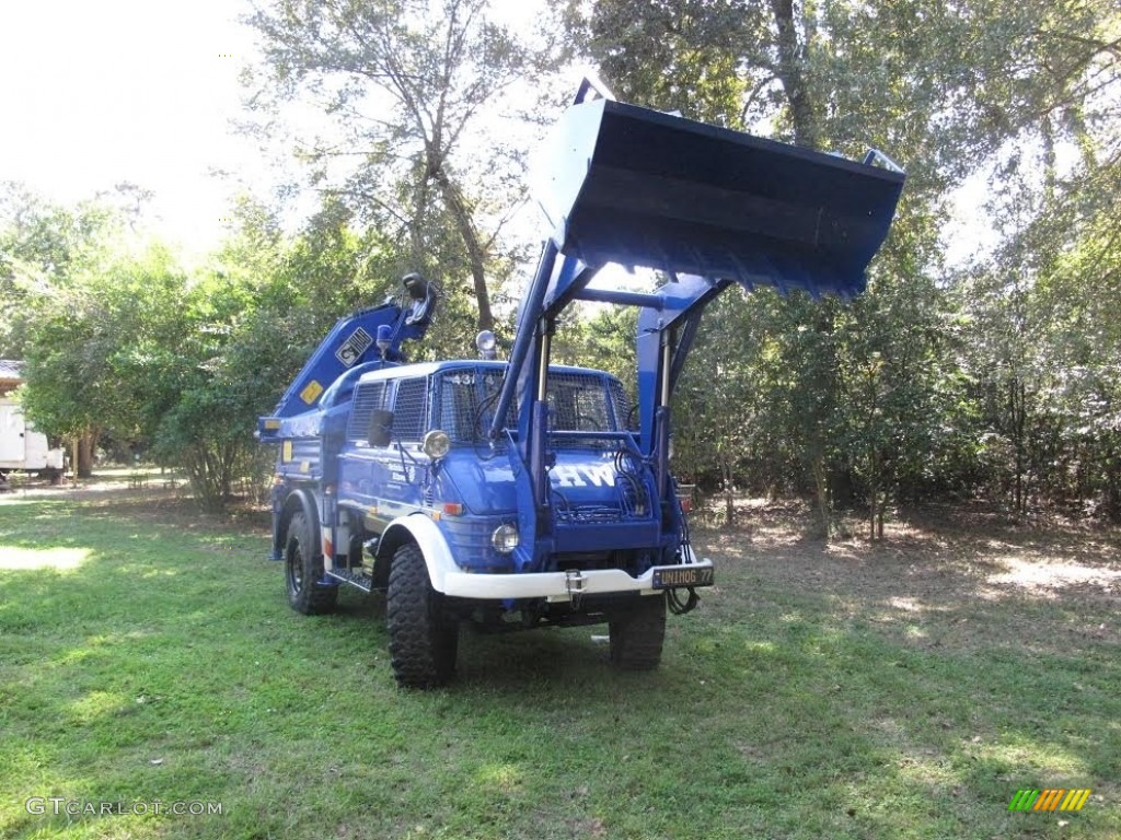 1977 Unimog 416/U1100 Riot Recovery Vehicle - Blue / Black photo #2