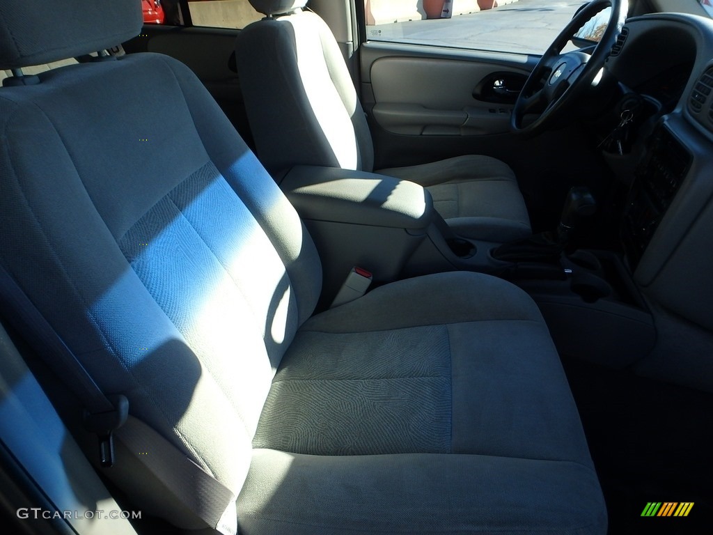 2006 TrailBlazer LS 4x4 - Graystone Metallic / Light Gray photo #15