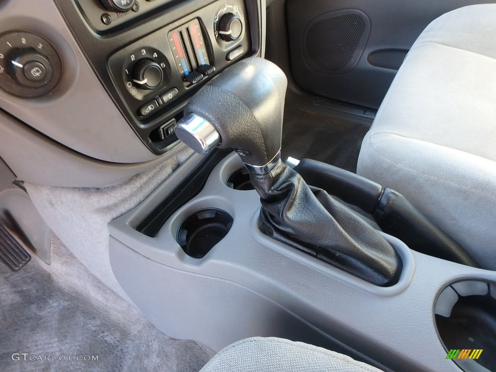 2006 TrailBlazer LS 4x4 - Graystone Metallic / Light Gray photo #26