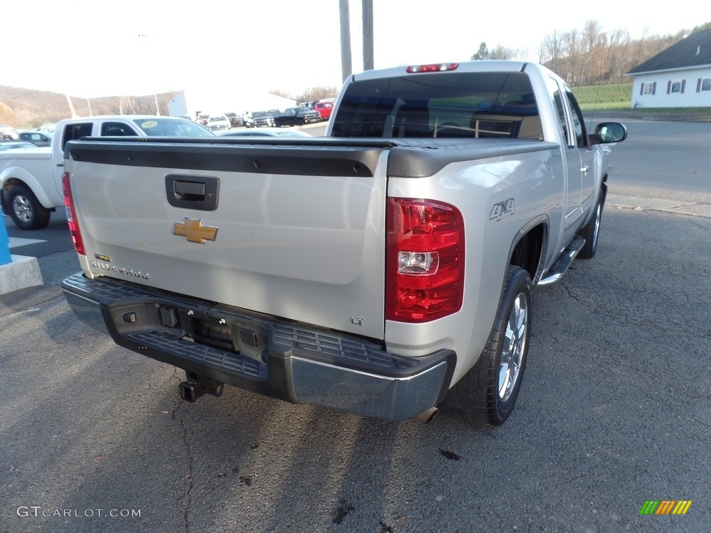 2012 Silverado 1500 LT Extended Cab 4x4 - Silver Ice Metallic / Ebony photo #8