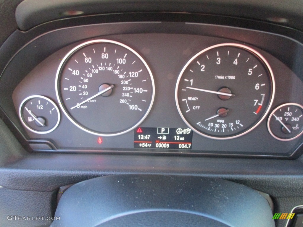 2017 3 Series 320i xDrive Sedan - Glacier Silver Metallic / Black photo #20