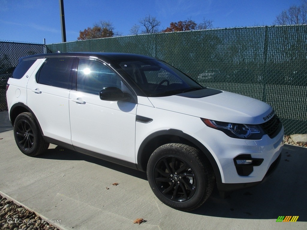 Fuji White Land Rover Discovery Sport