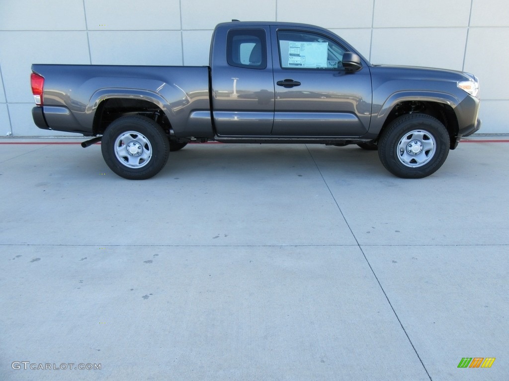 Magnetic Gray Metallic 2017 Toyota Tacoma SR Double Cab Exterior Photo #116922416