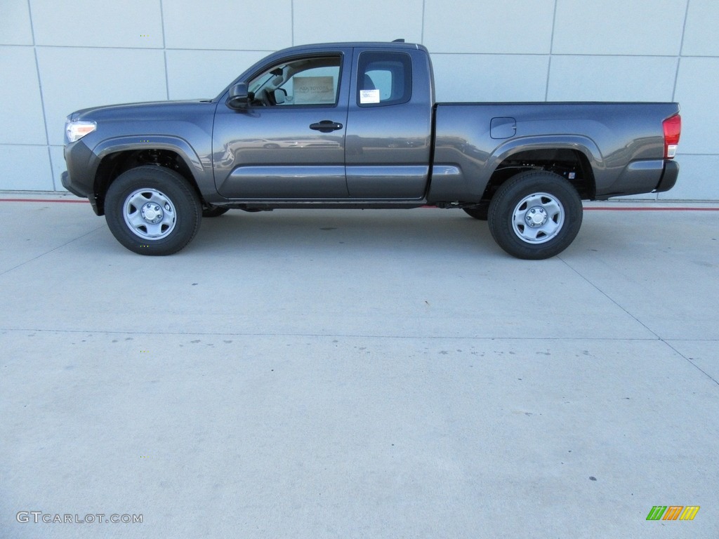 Magnetic Gray Metallic 2017 Toyota Tacoma SR Double Cab Exterior Photo #116922491