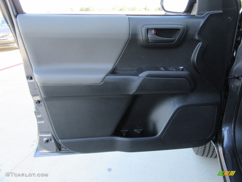 2017 Toyota Tacoma SR Double Cab Cement Gray Door Panel Photo #116922800