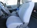 Cement Gray Front Seat Photo for 2017 Toyota Tacoma #116922860