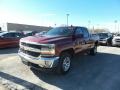 2017 Siren Red Tintcoat Chevrolet Silverado 1500 LT Double Cab 4x4  photo #1