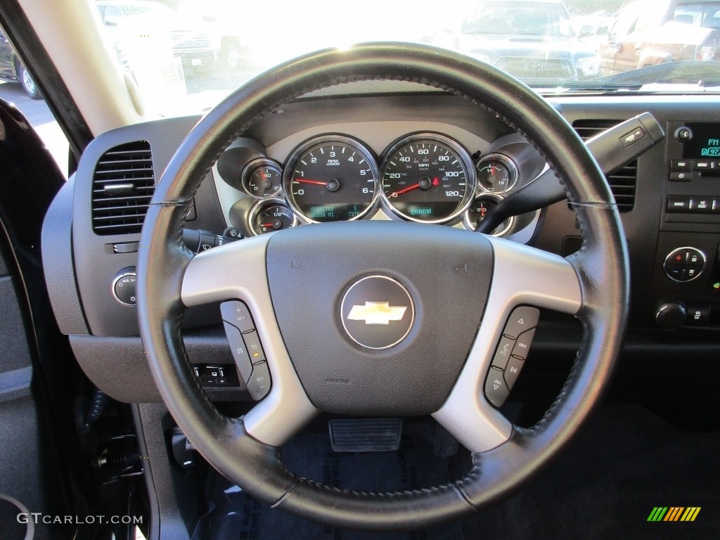 2013 Silverado 1500 LT Extended Cab - Black / Ebony photo #13