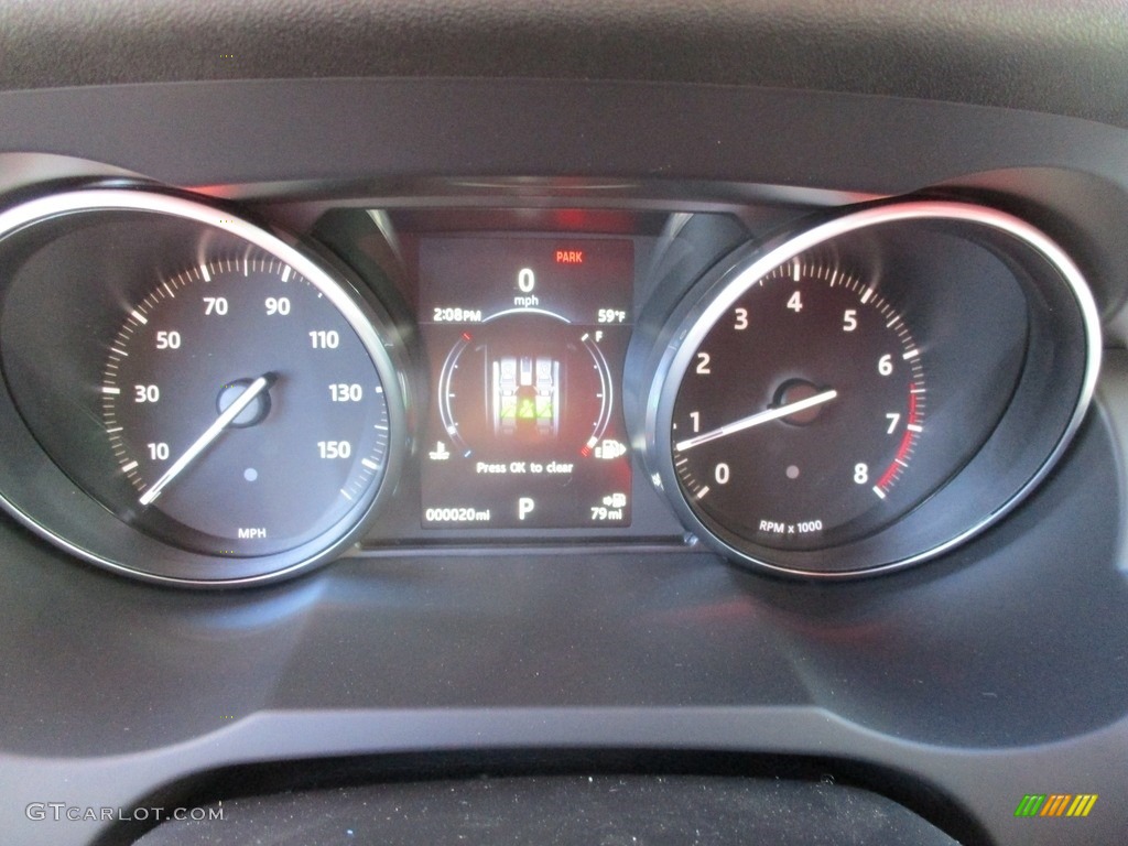 2017 Land Rover Range Rover Evoque SE Gauges Photo #116923278