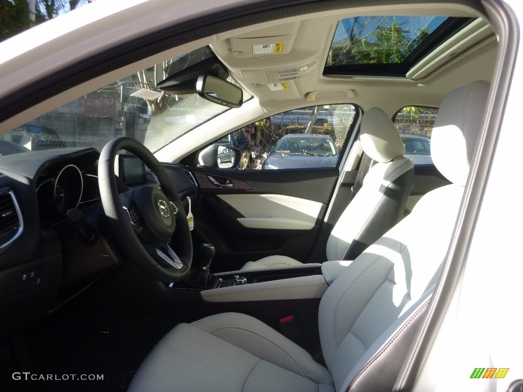 Parchment Interior 2017 Mazda MAZDA3 Grand Touring 5 Door Photo #116923279