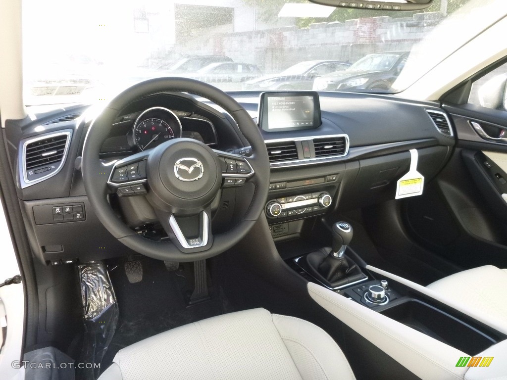 Parchment Interior 2017 Mazda MAZDA3 Grand Touring 5 Door Photo #116923325