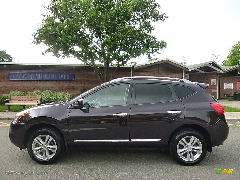 2013 Rogue SV AWD - Black Amethyst / Gray photo #2