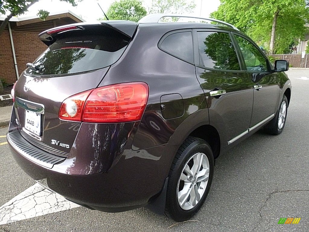 2013 Rogue SV AWD - Black Amethyst / Gray photo #5