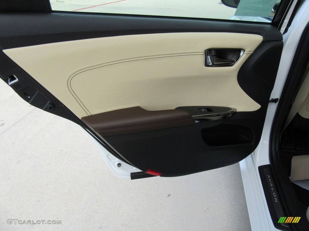 2017 Toyota Avalon Limited Almond Door Panel Photo #116924315