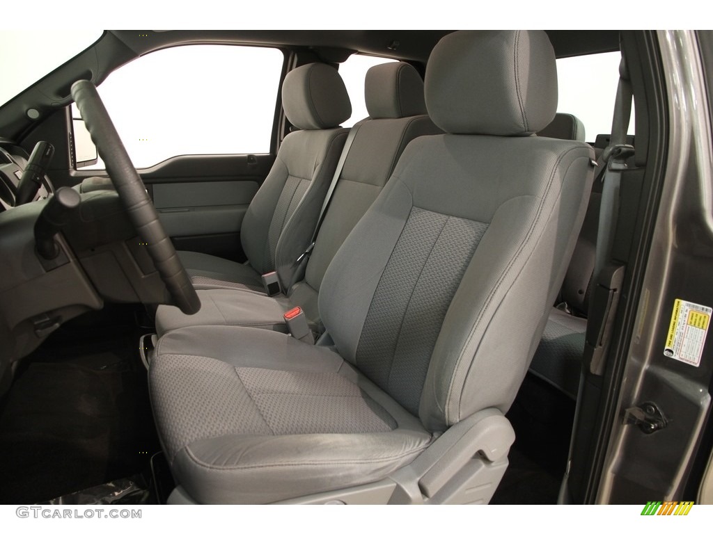 2014 F150 STX SuperCab 4x4 - Sterling Grey / Steel Grey photo #5