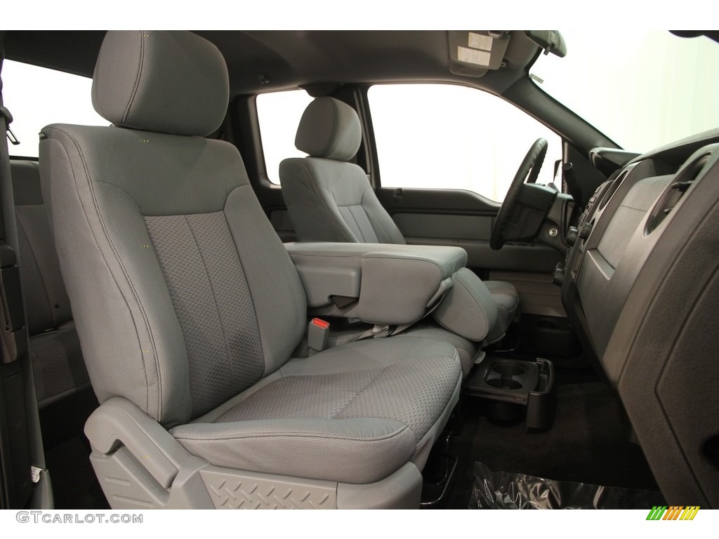 2014 F150 STX SuperCab 4x4 - Sterling Grey / Steel Grey photo #13