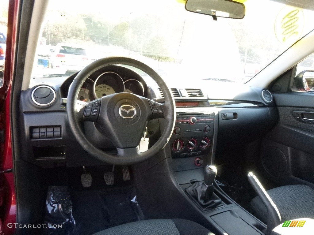 2009 MAZDA3 i Touring Sedan - Copper Red Mica / Black photo #13