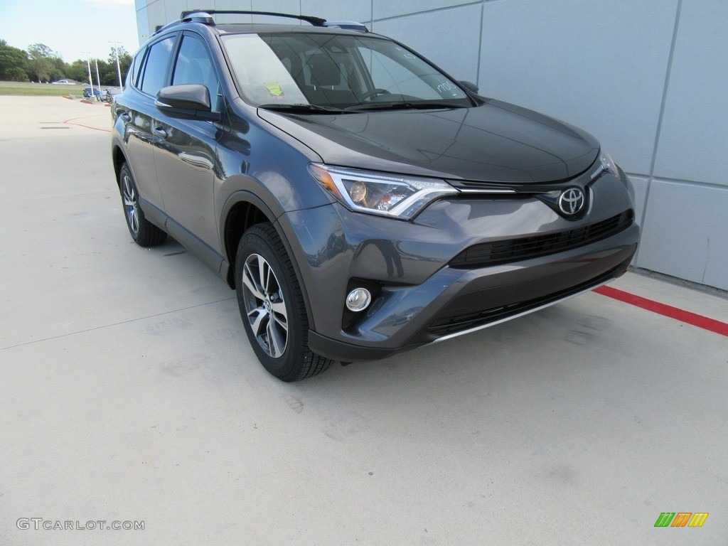 2017 RAV4 XLE - Magnetic Gray Metallic / Black photo #2