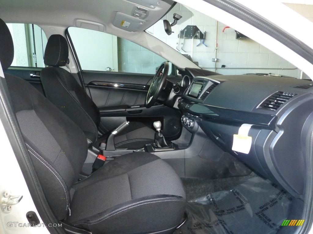 2015 Lancer Evolution GSR - Wicked White / Black photo #4