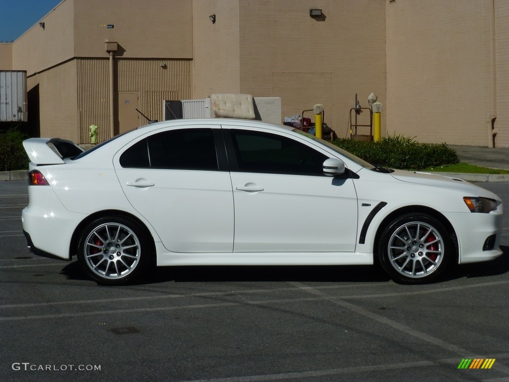 2015 Lancer Evolution GSR - Wicked White / Black photo #10