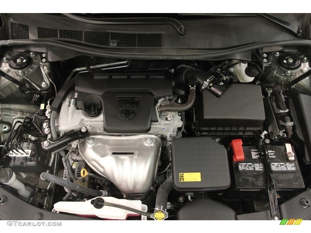2014 Camry LE - Cypress Pearl / Ivory photo #17