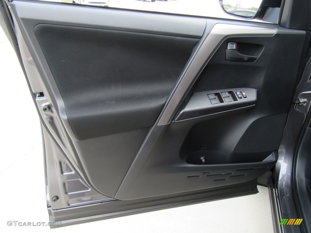 2017 Toyota RAV4 LE Black Door Panel Photo #116927189