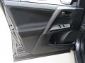 Black 2017 Toyota RAV4 LE Door Panel