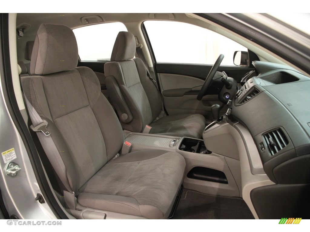2014 CR-V LX AWD - Alabaster Silver Metallic / Gray photo #14