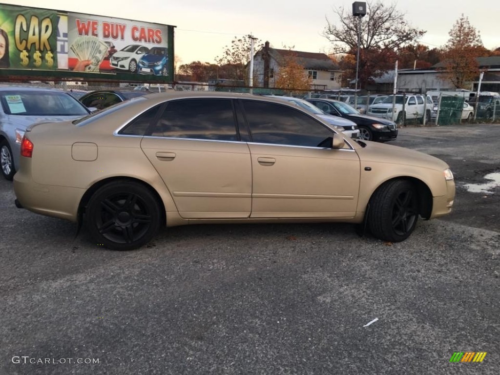 2007 A4 2.0T quattro Sedan - Dakar Beige Metallic / Beige photo #4