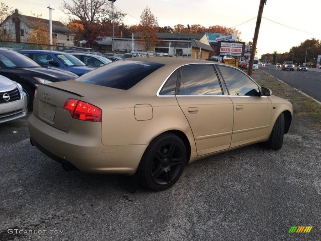 2007 A4 2.0T quattro Sedan - Dakar Beige Metallic / Beige photo #5