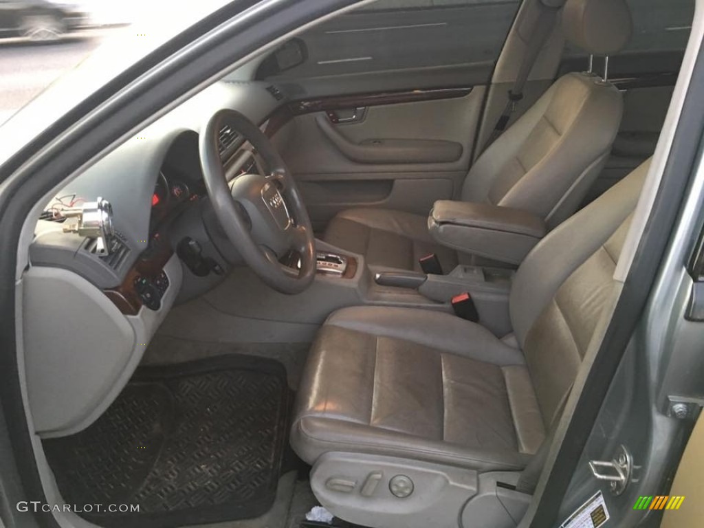 2007 A4 2.0T quattro Sedan - Dakar Beige Metallic / Beige photo #14