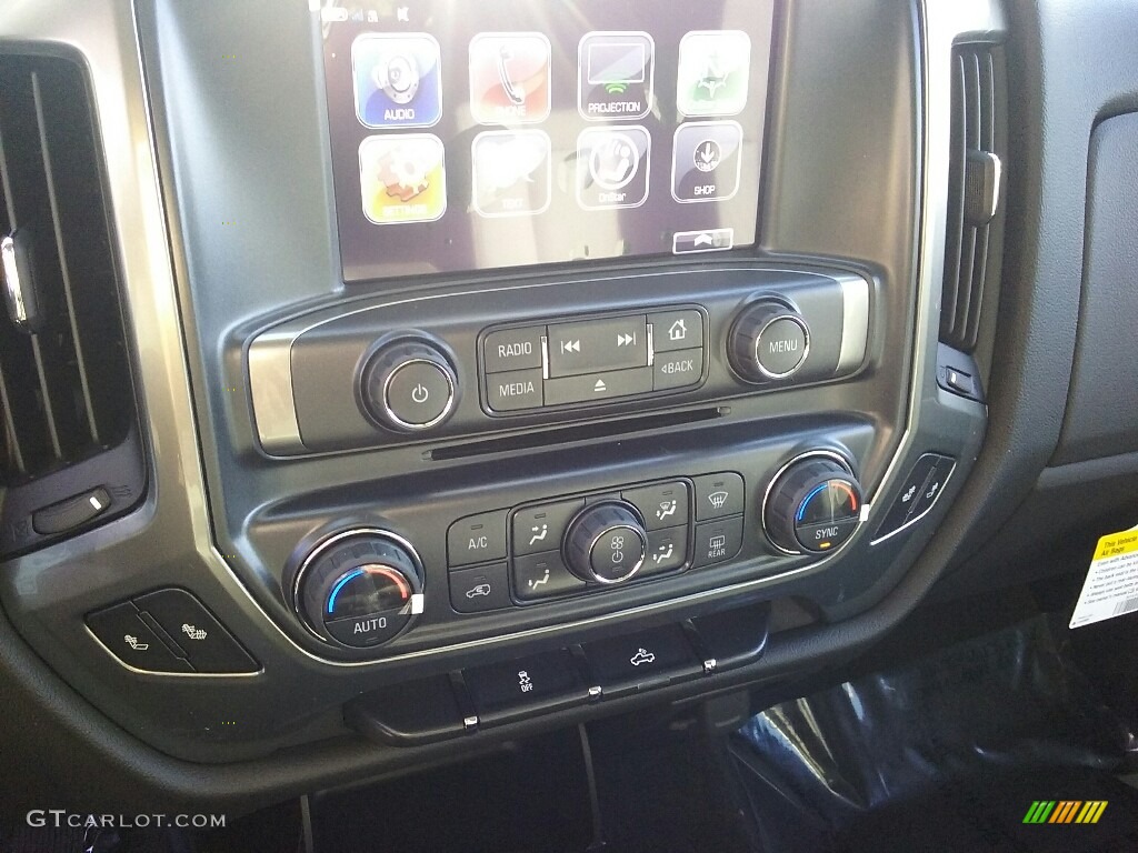 2017 Silverado 1500 LT Double Cab 4x4 - Black / Jet Black photo #5