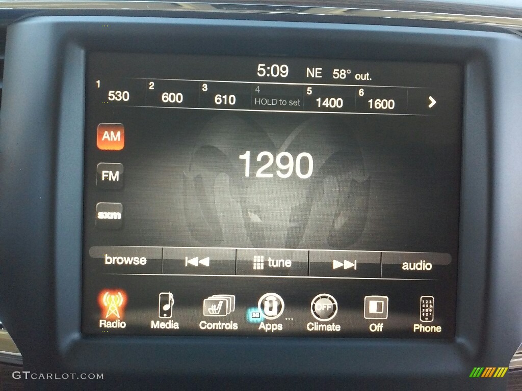 2017 Ram 2500 Power Wagon Laramie Crew Cab 4x4 Controls Photo #116930837