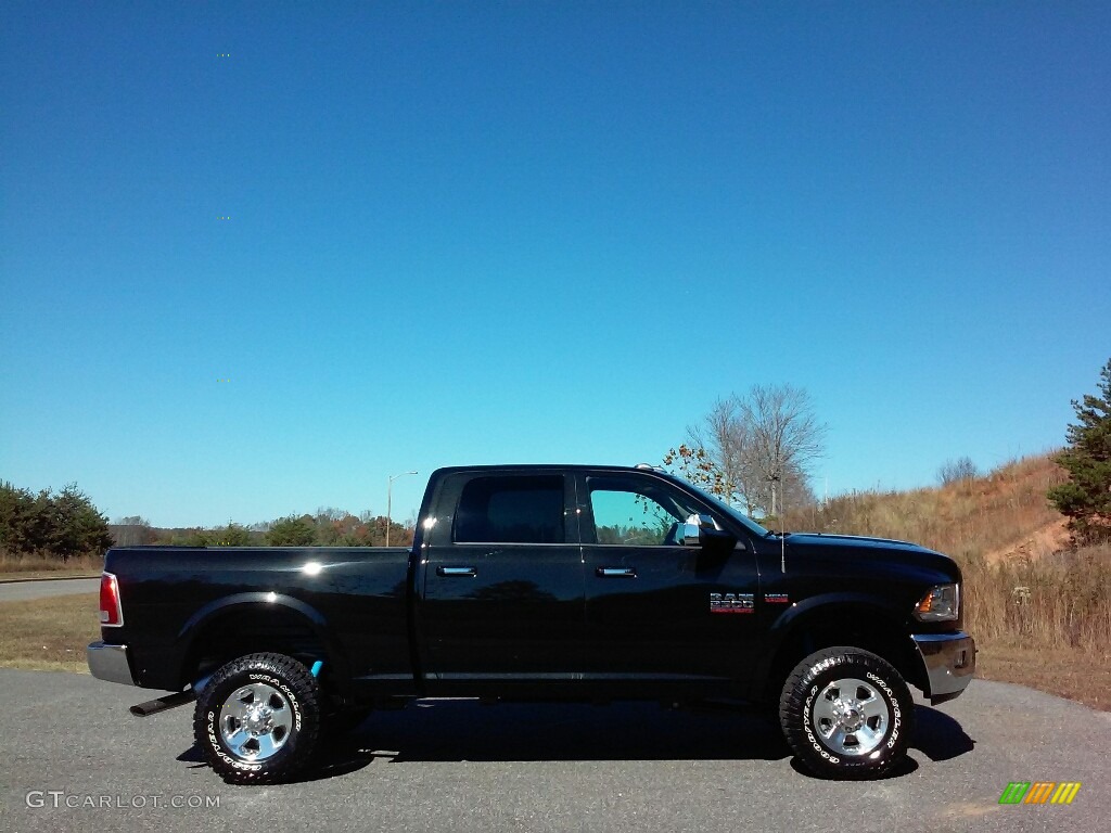 Brilliant Black Crystal Pearl 2017 Ram 2500 Power Wagon Laramie Crew Cab 4x4 Exterior Photo #116931104