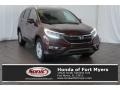 2016 Basque Red Pearl II Honda CR-V EX-L  photo #1