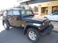 2009 Black Jeep Wrangler Unlimited X 4x4  photo #7