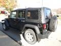 2009 Black Jeep Wrangler Unlimited X 4x4  photo #11