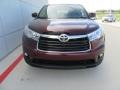 2016 Ooh La La Rouge Mica Toyota Highlander XLE  photo #8